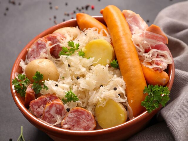Choucroute 4 viandes