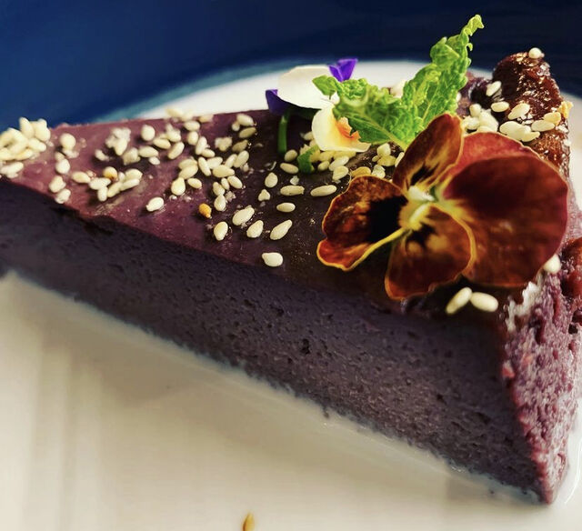 Moelleux de patates douces violettes