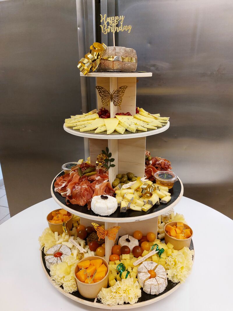 fromages et charcuteries