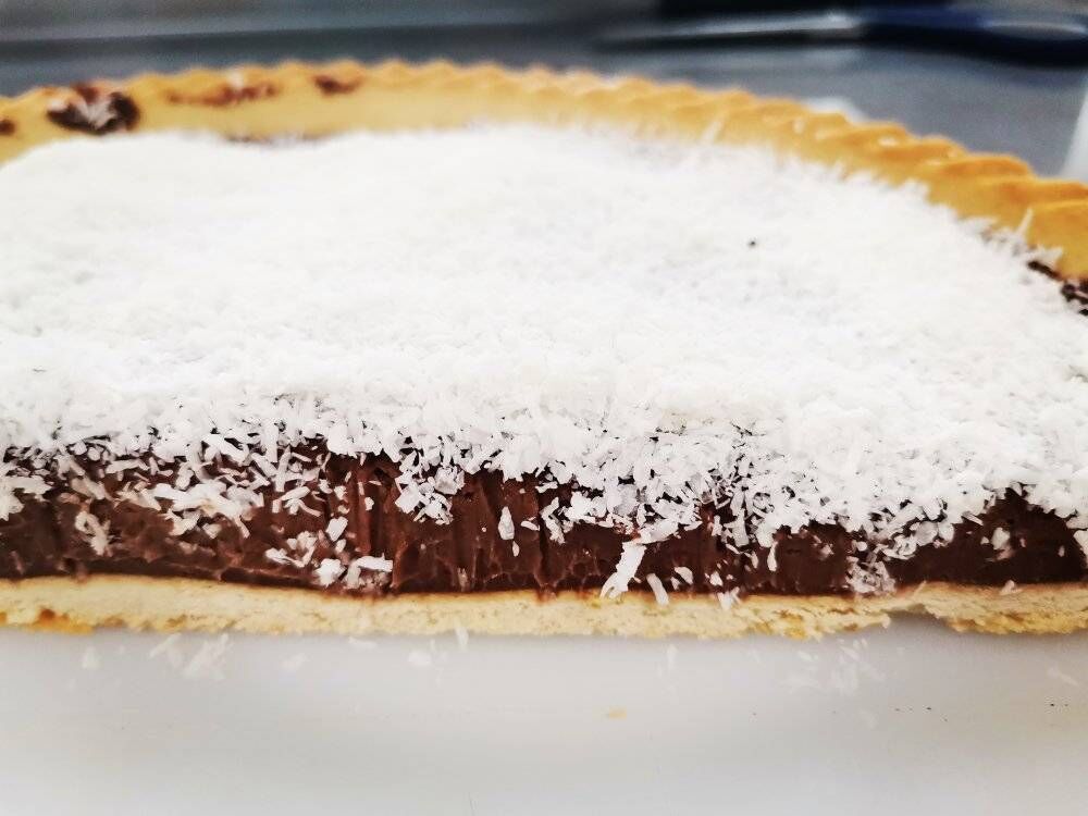 Tarte nutella/coco
