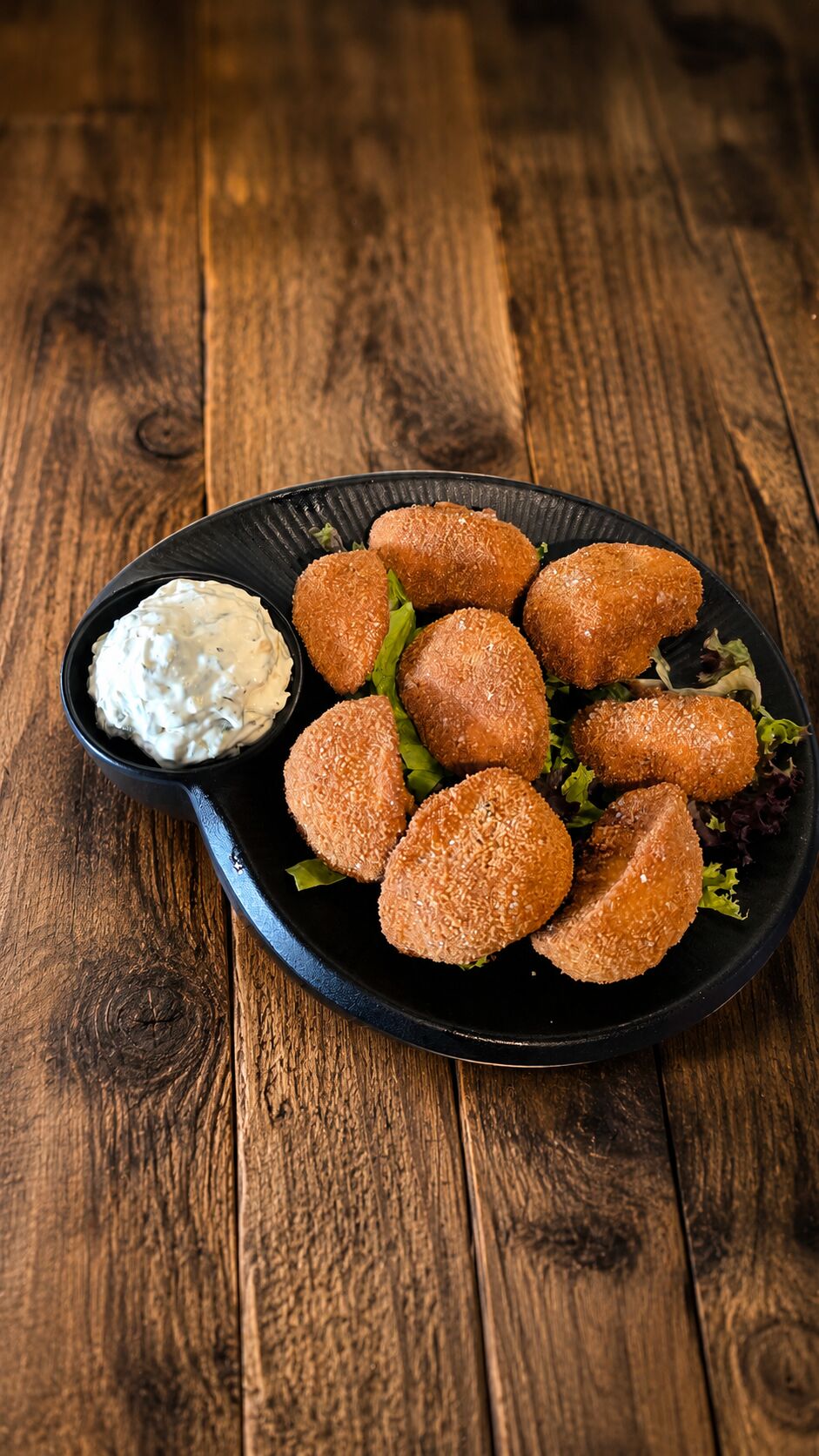 Champiñones fritos