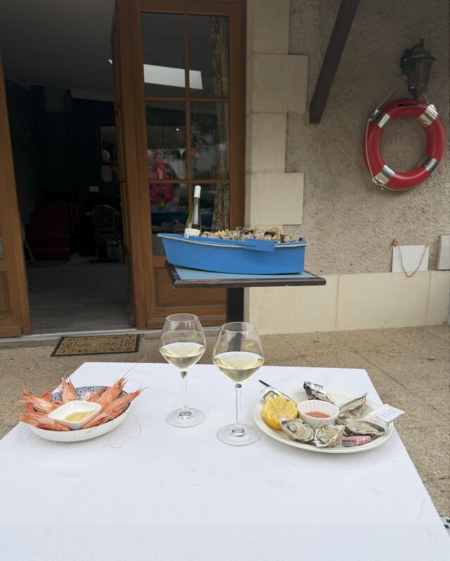Crevettes, huîtres & détente iodée – Escapade gourmande au Relais d’Antan
