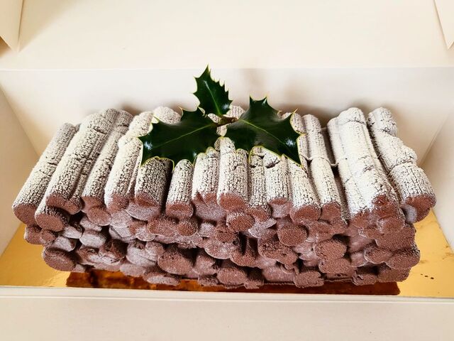 Bûche moule de bois