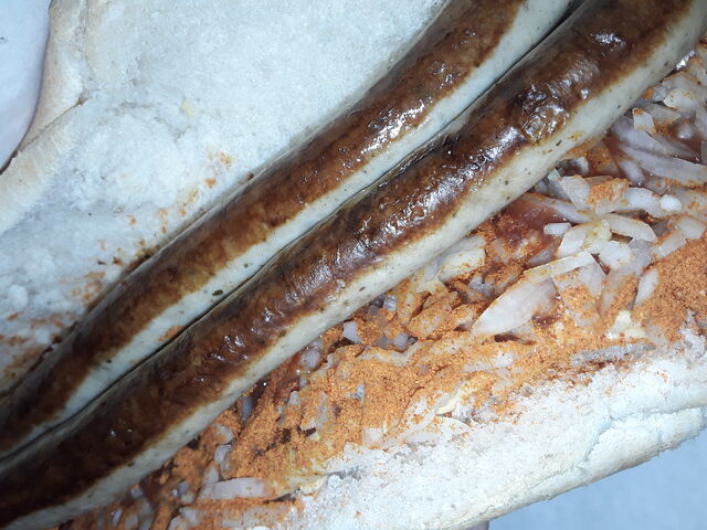 Unsere Bosna immer frisch zubereitet!!!