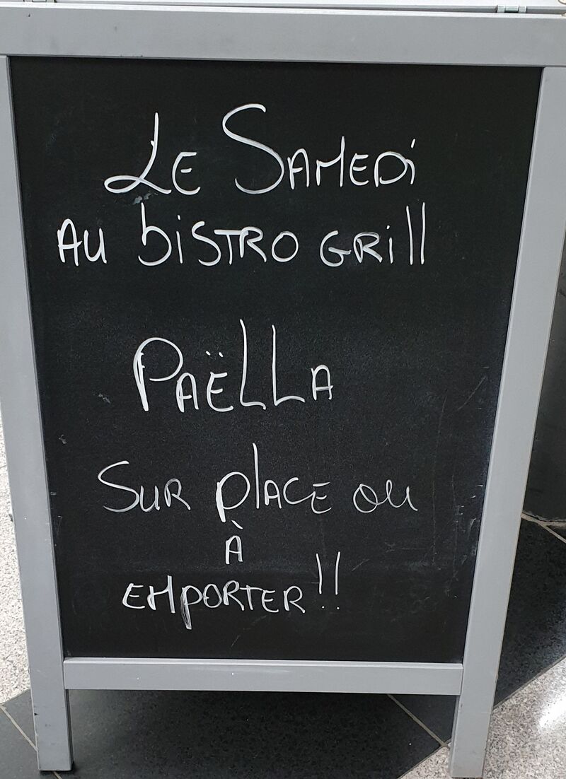 Nouveauté paella à 13,50€