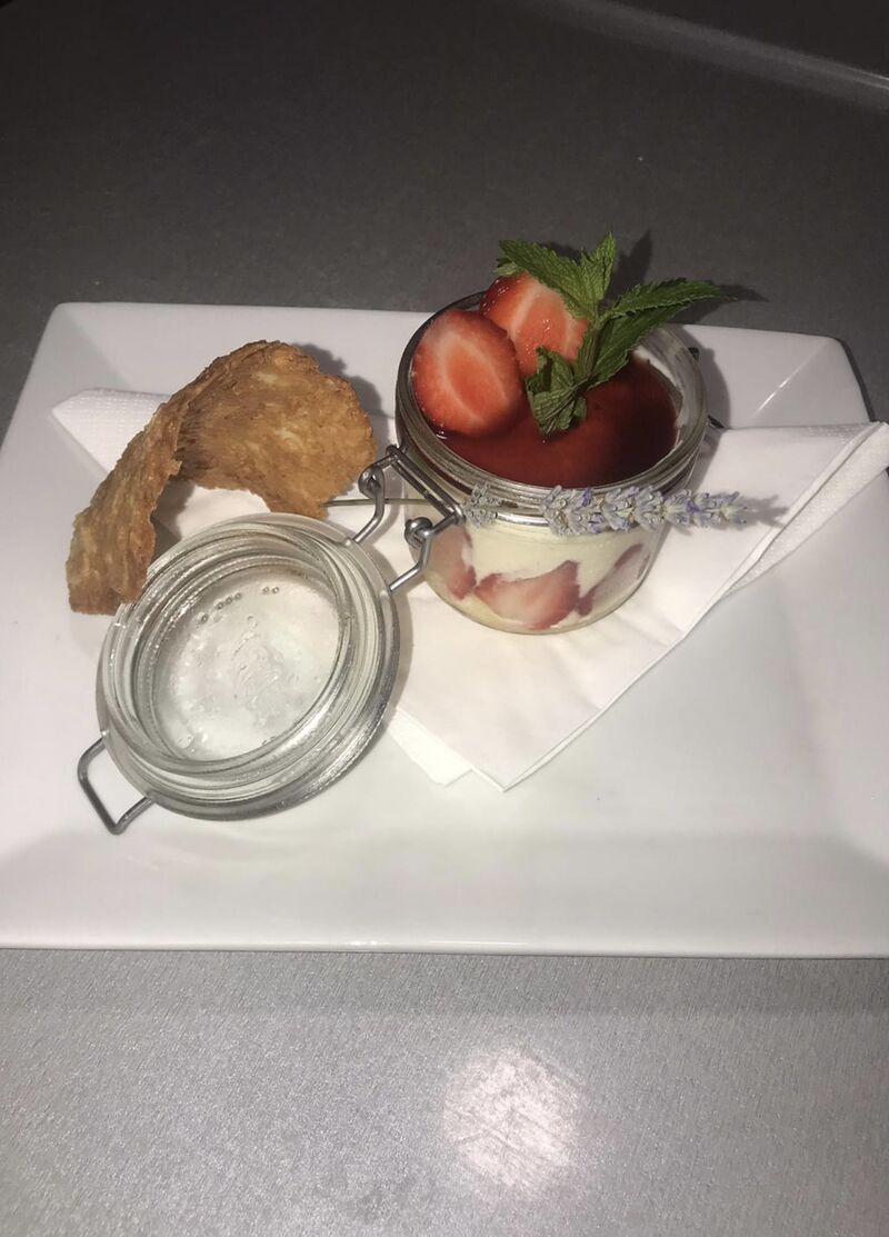 Fraisier en transparence