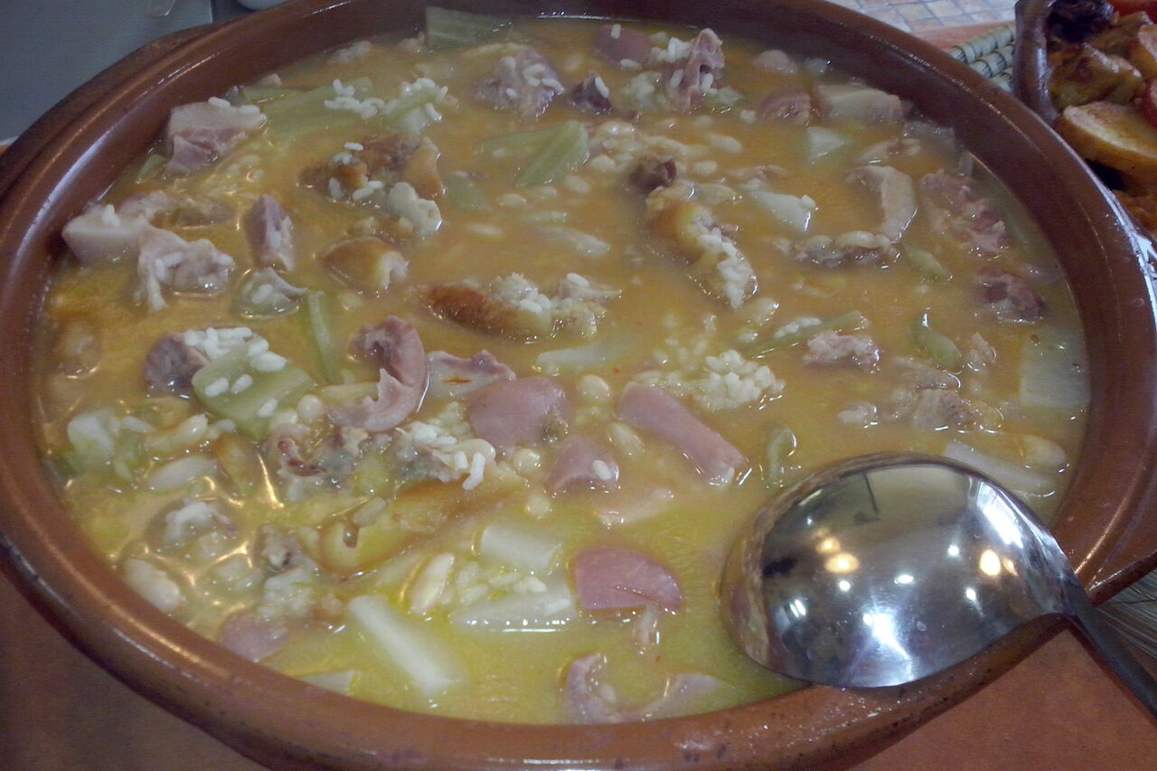 Arros amb fesols i naps