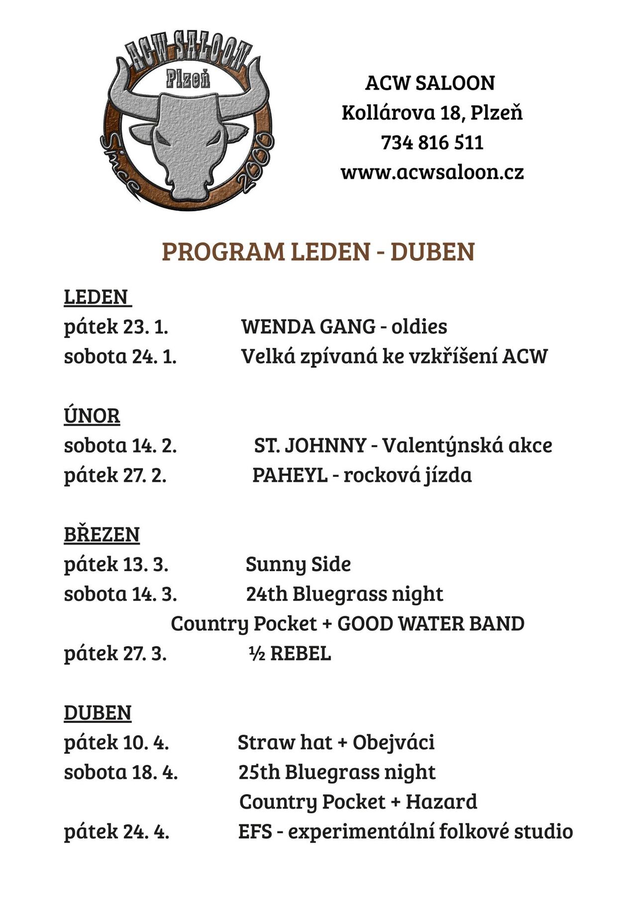 Program LEDEN - DUBEN