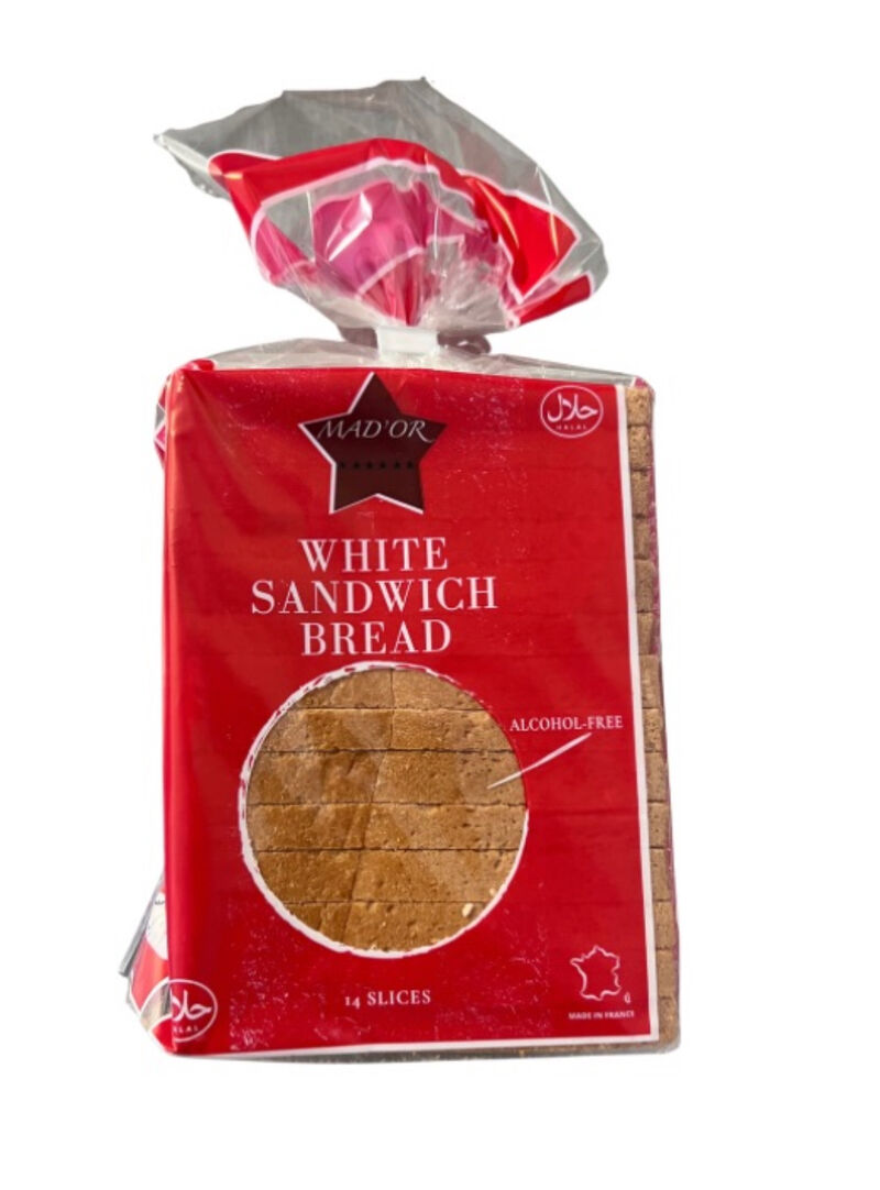 Pain de Mie Nature1 Paquet de 14 Tranches (550 gr)