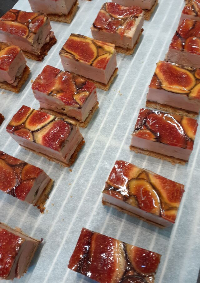 Foie gras aux figues et gelée de Pineau des Charentes 