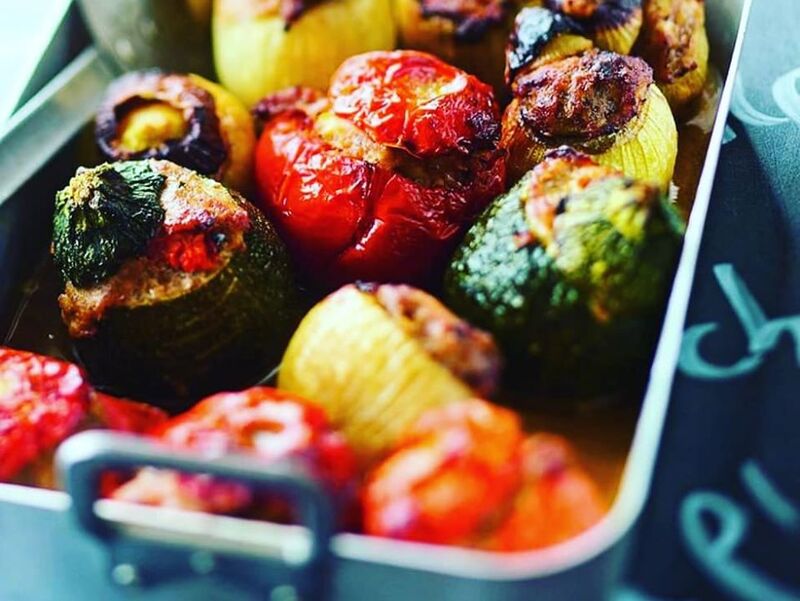 Petits farcis de légumes.