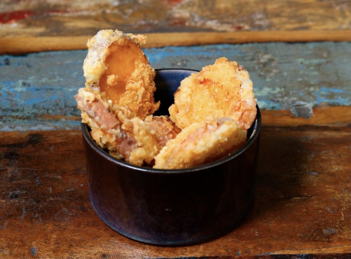 les tempura de patates douces