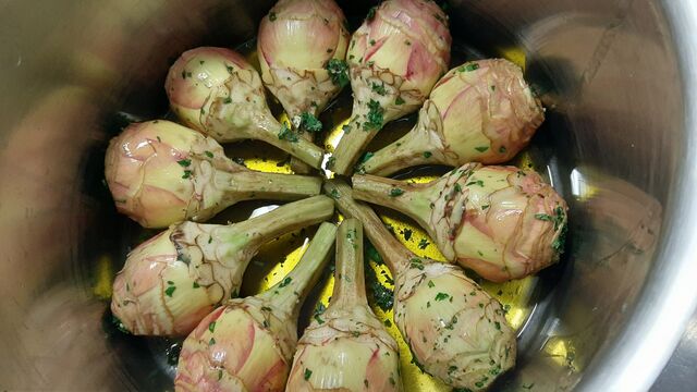 Carciofi alla Romana