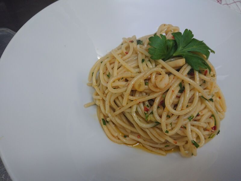 Spaghetti aglio e olio