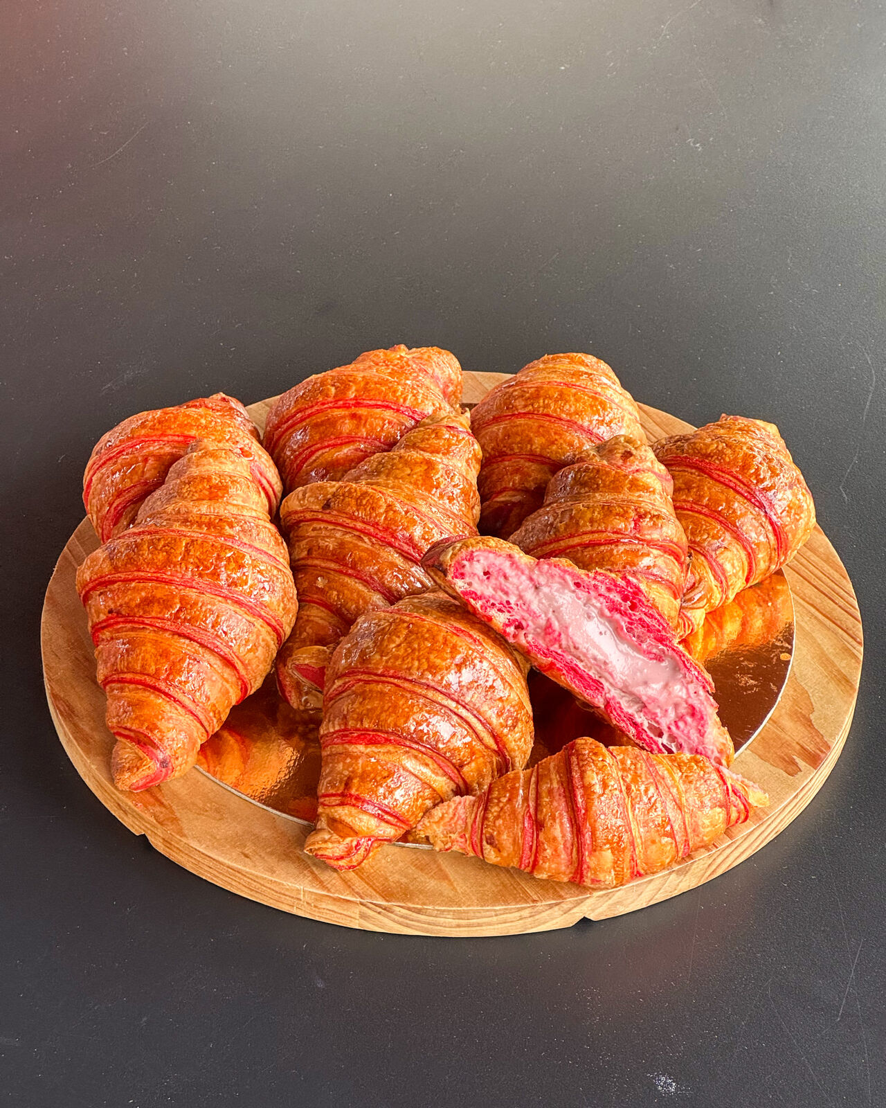 Croissant Rose - Fraise / Framboise