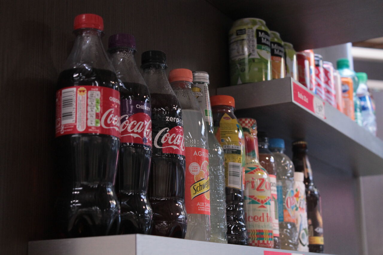 Un large choix de boissons fraiches !