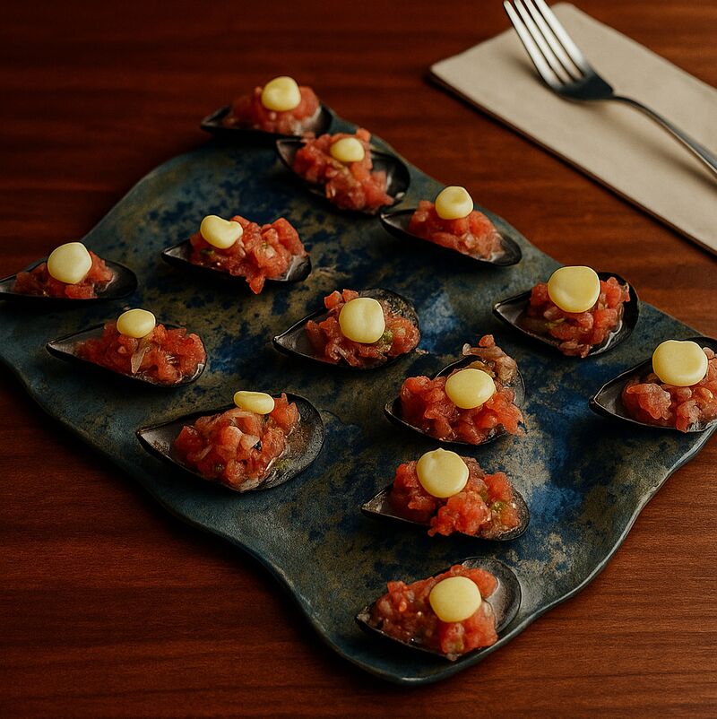 Mejillones a la Chalaca