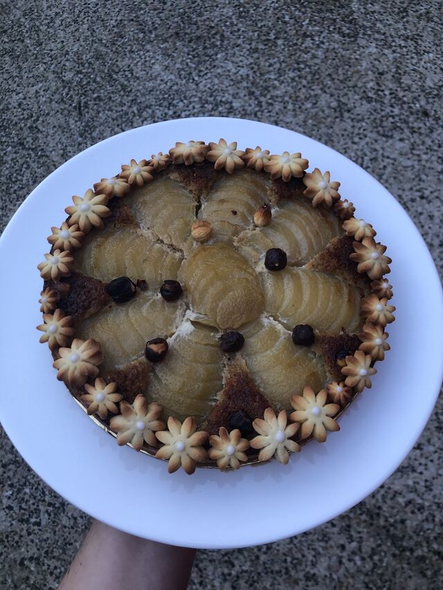 ANNIVERSAIRE: Tarte Poire Amandine