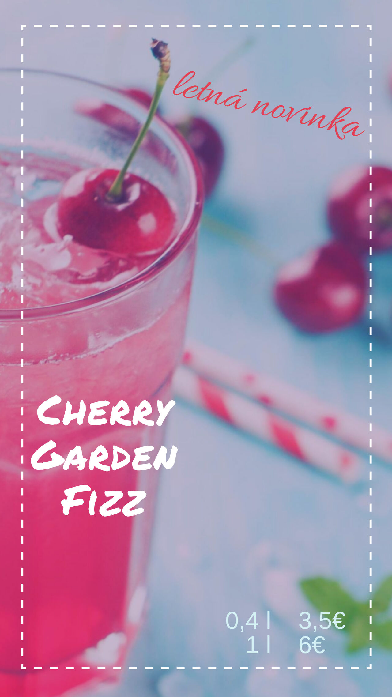 Cherry Garden Fizz