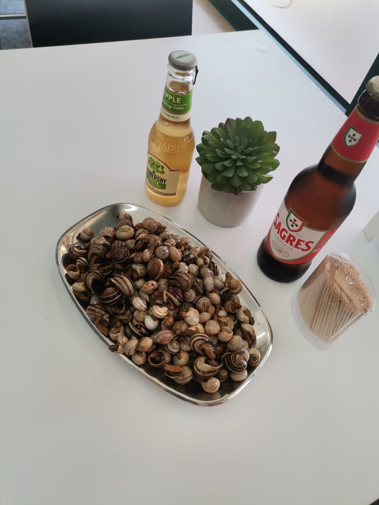 Caracóis!