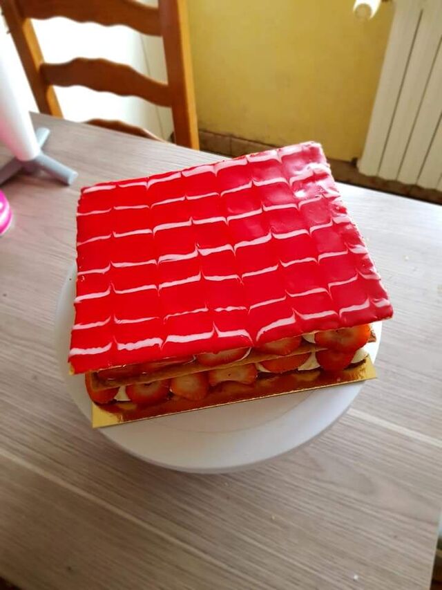 Mille feuilles à la 🍓 