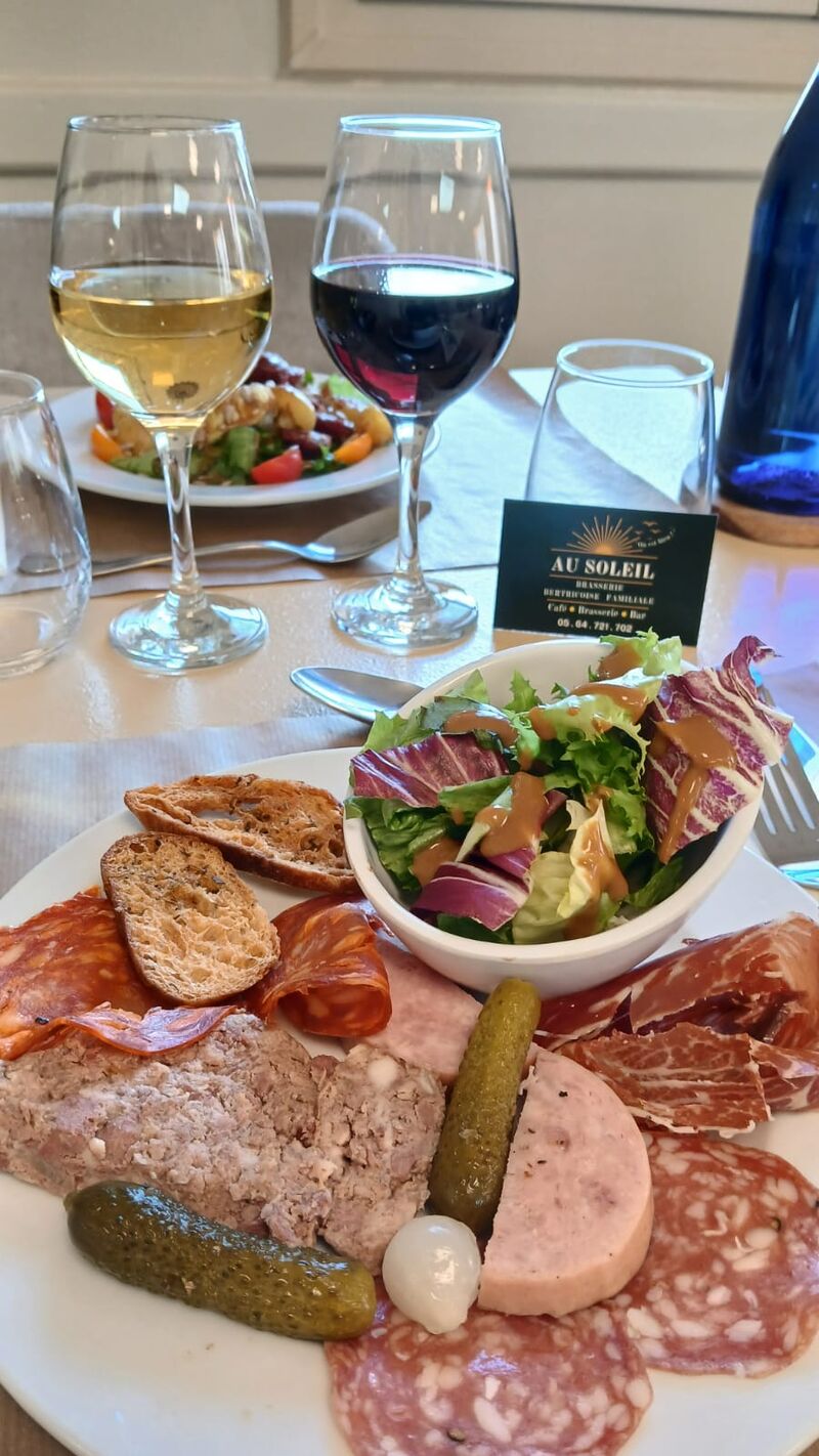 Assiette de charcuterie