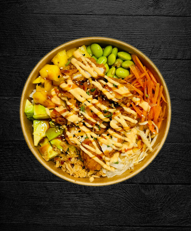 Poké Bowl Crispy Crevettes 13,90€