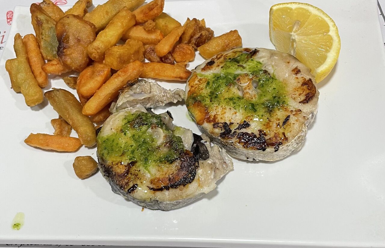 Merluza a la plancha