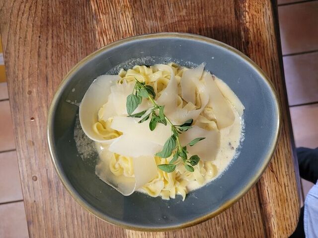 Plat de tagliatelles