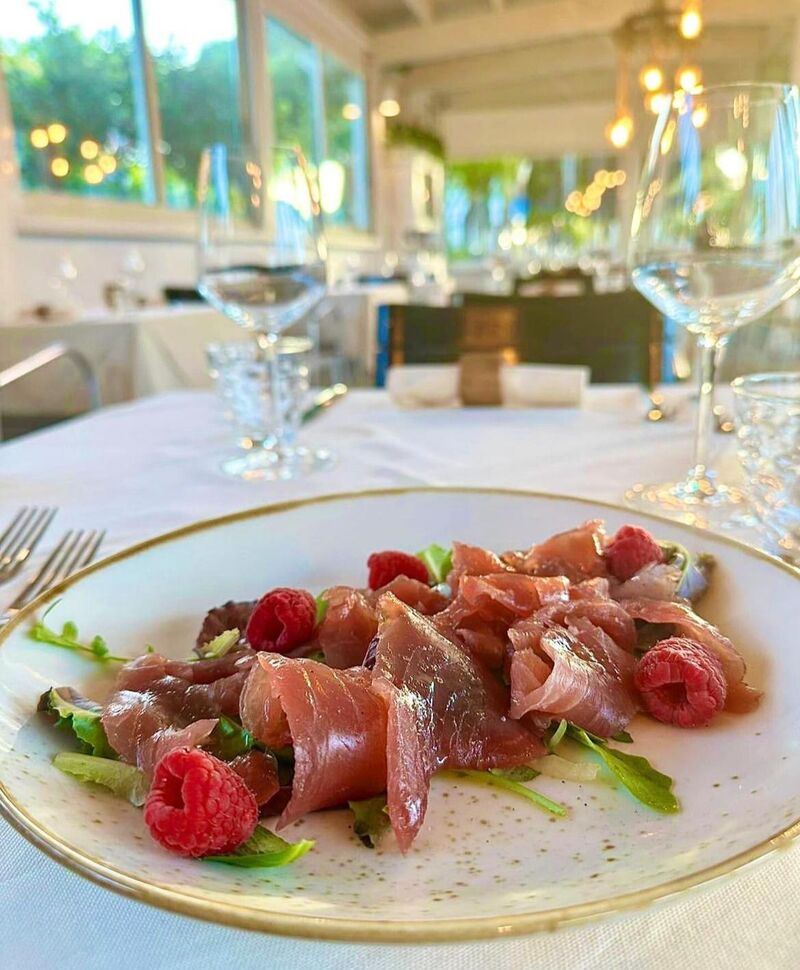 Carpaccio di tonno rosso