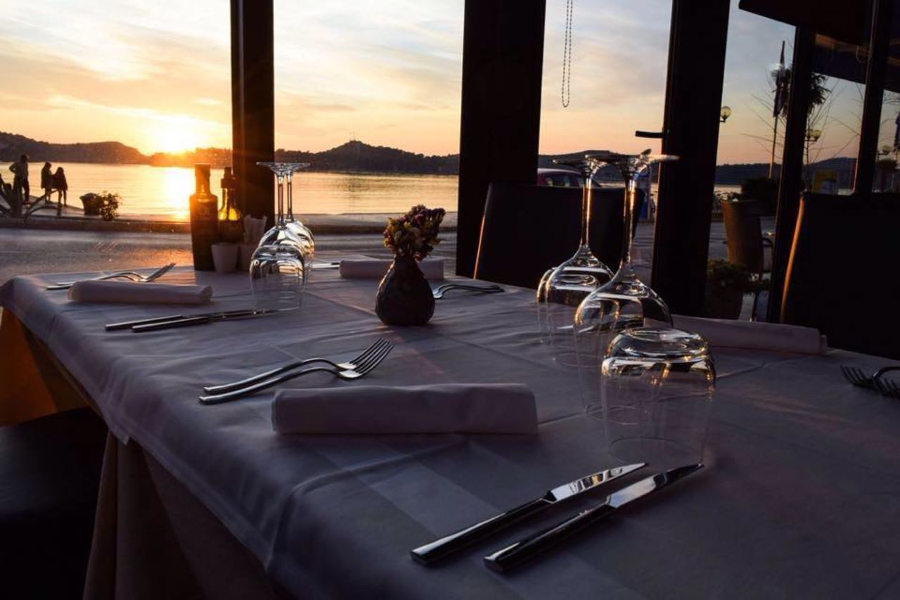 Amazing dinner in Šibenik