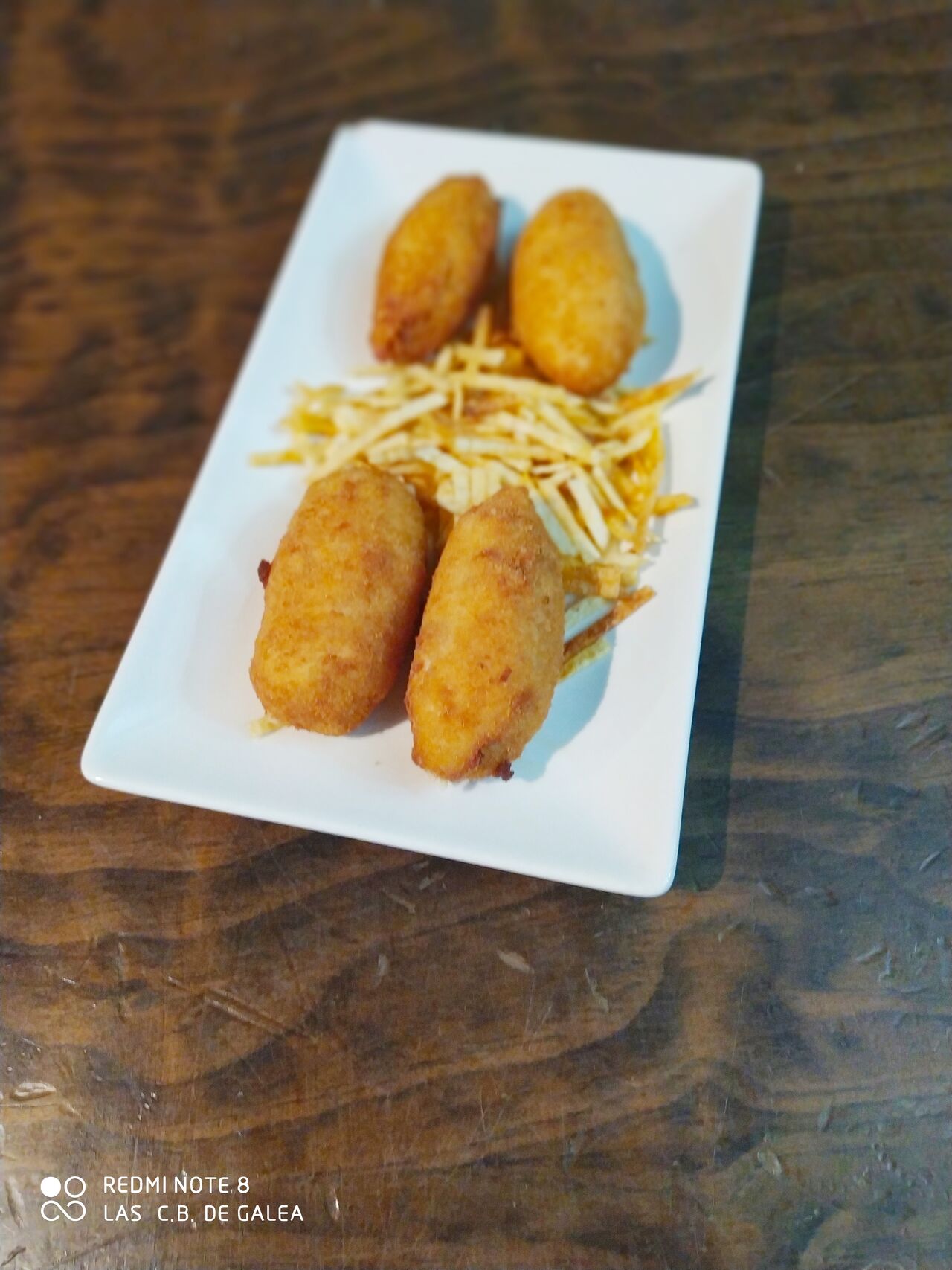 Croquetas caseras de Pechuga de Pollo (sin lactosa)