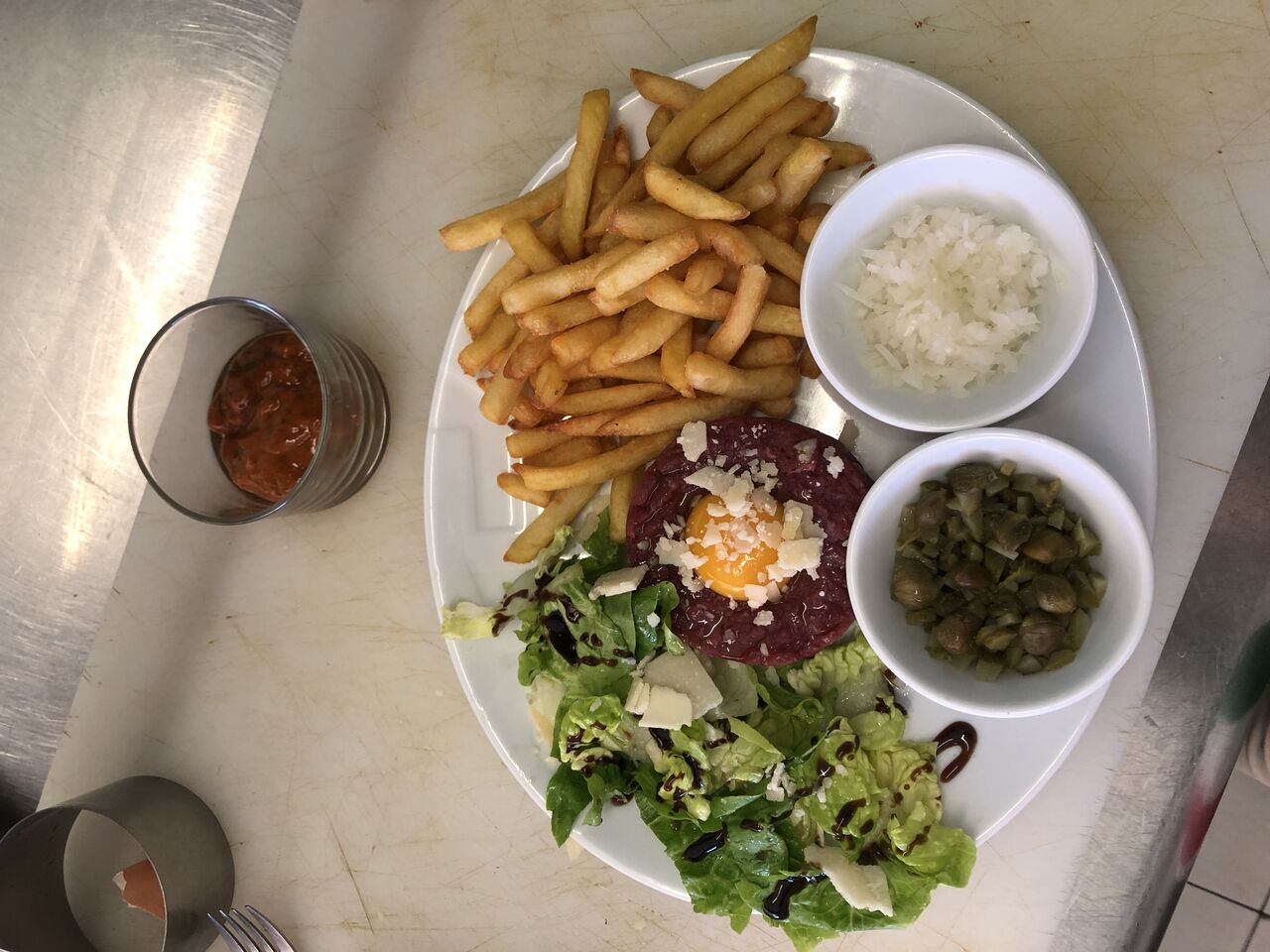 Tartare de bœuf 