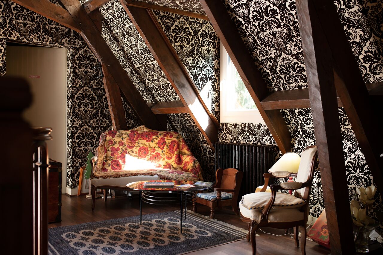 Le petit salon à l'tage