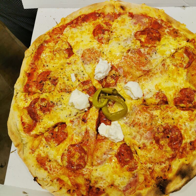 Pikant pizza