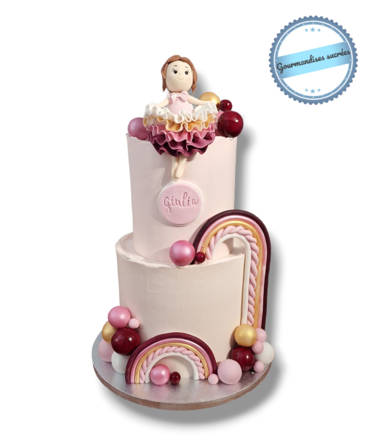 Cake design danseuse 