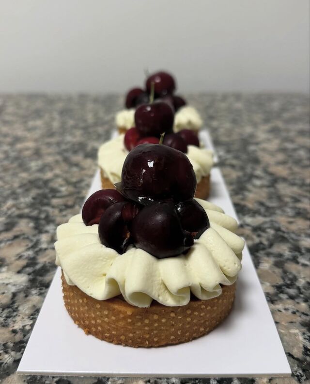 Tartelette Cerises Estragon