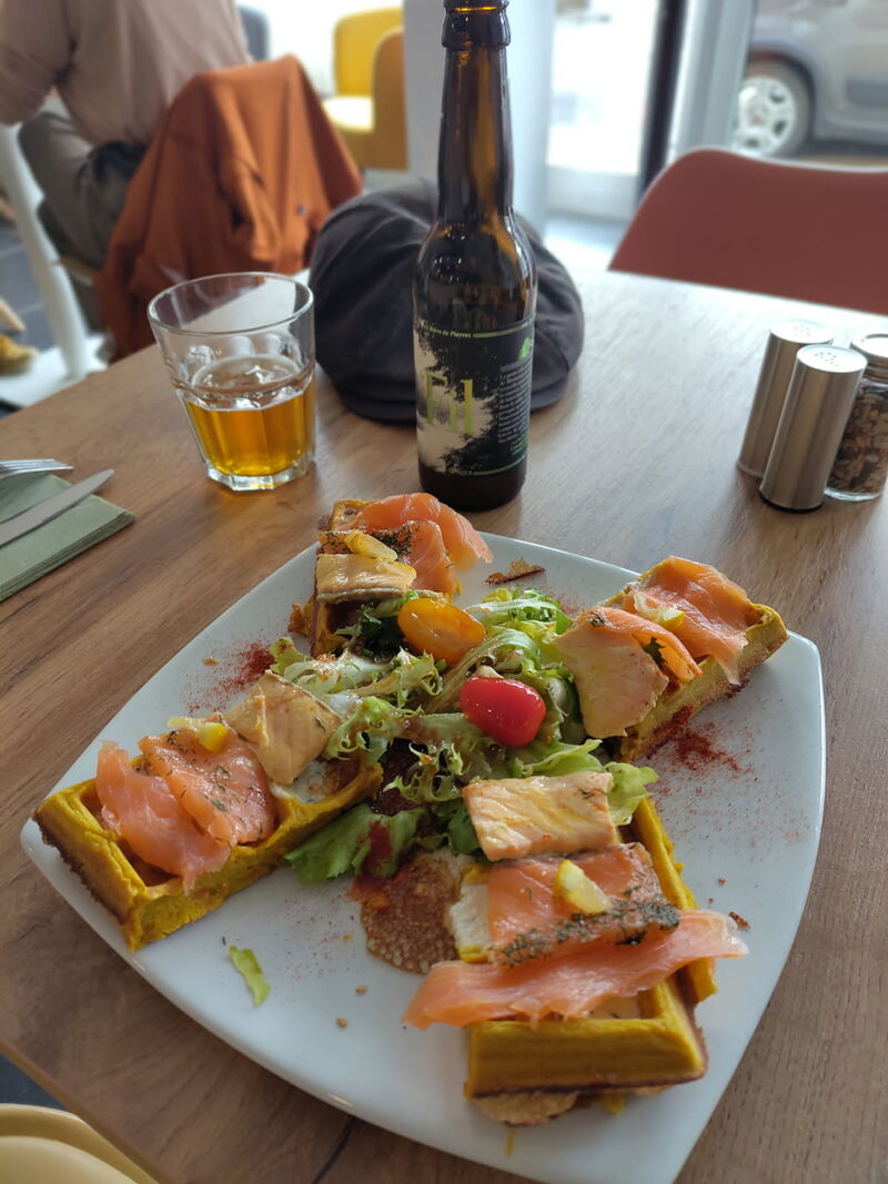gaufre 3 saumons