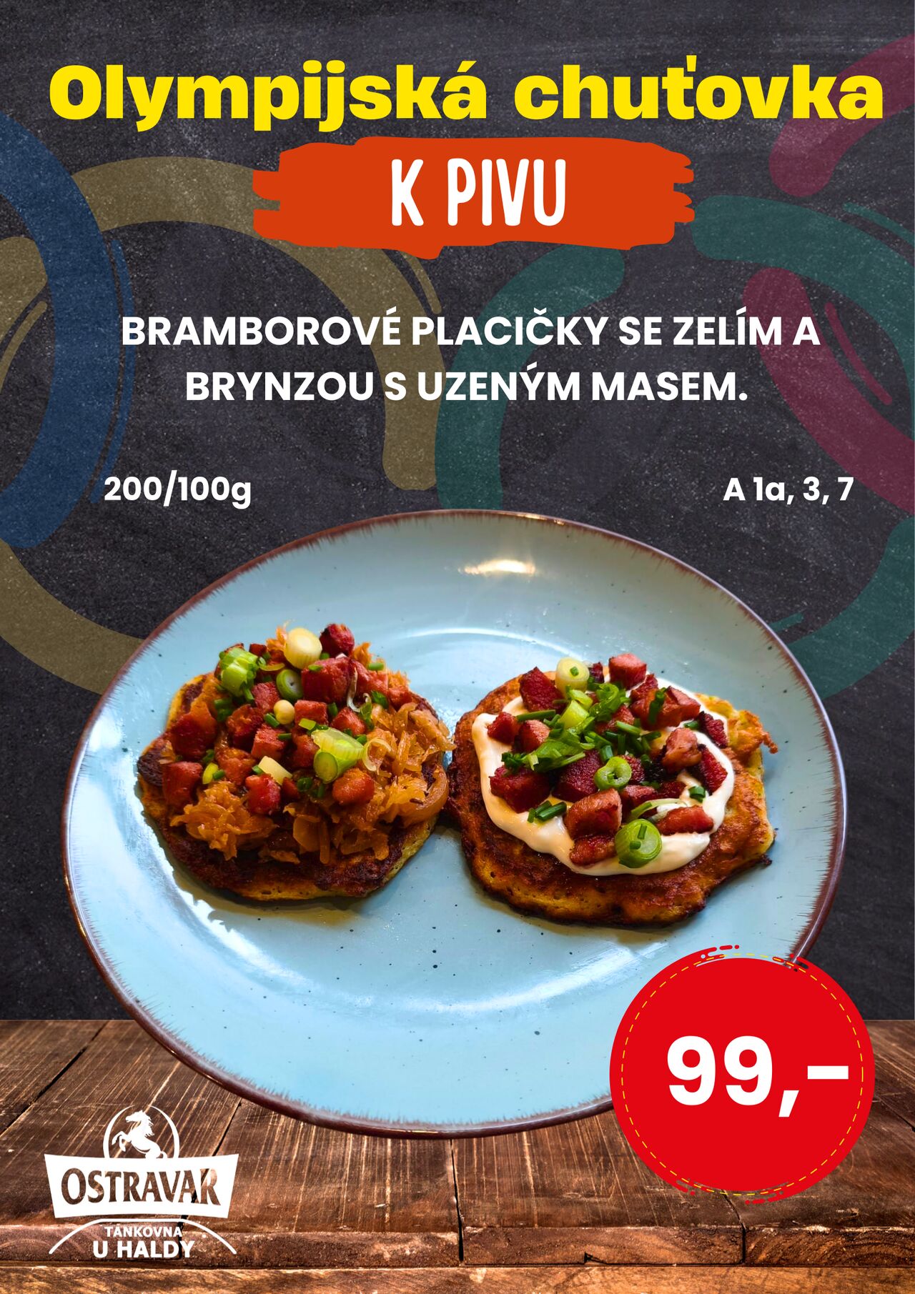 🥔🍺 Olympijská chuťovka k pivu