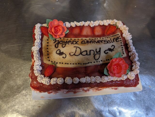 Gateau d'anniversaire
