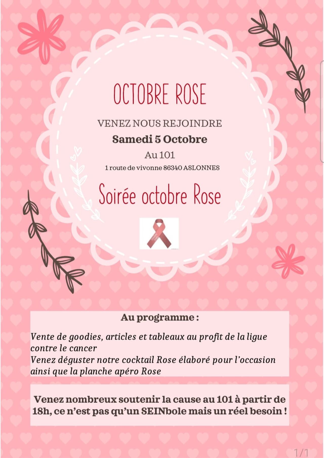 Octobre ROSE