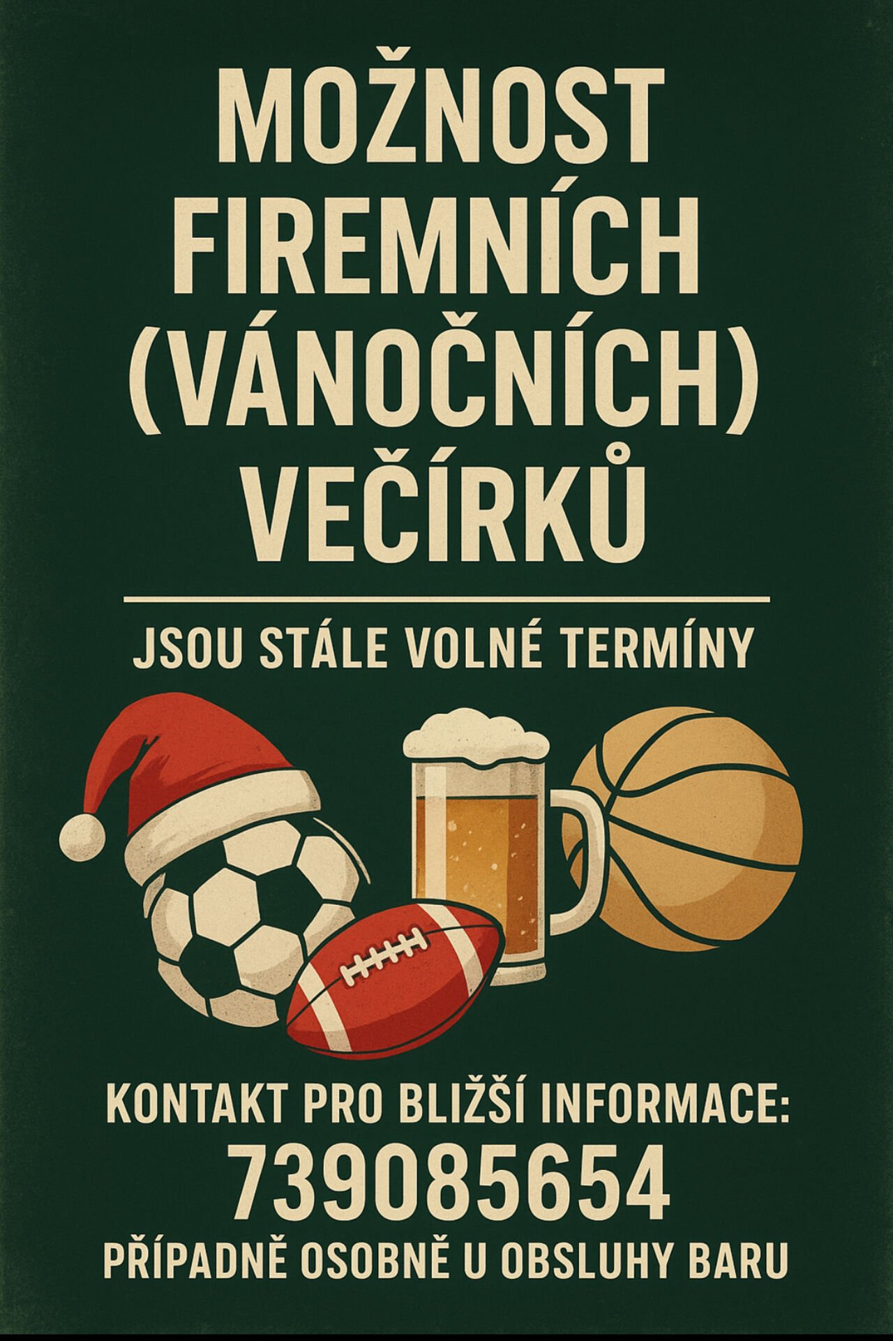 Vánoční večírky