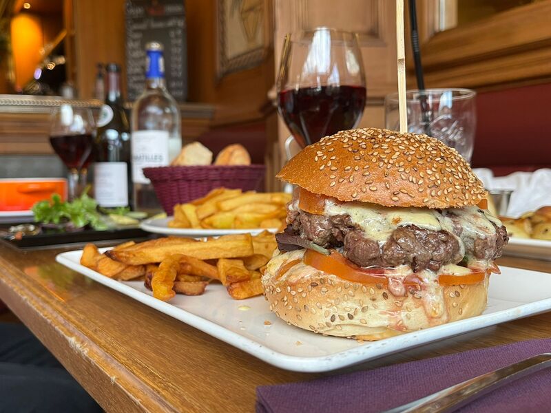 burger au saint nectaire