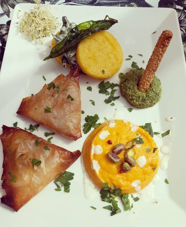 le plat signature : l'assiette