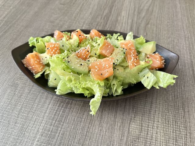 Salade saumon-avocat 