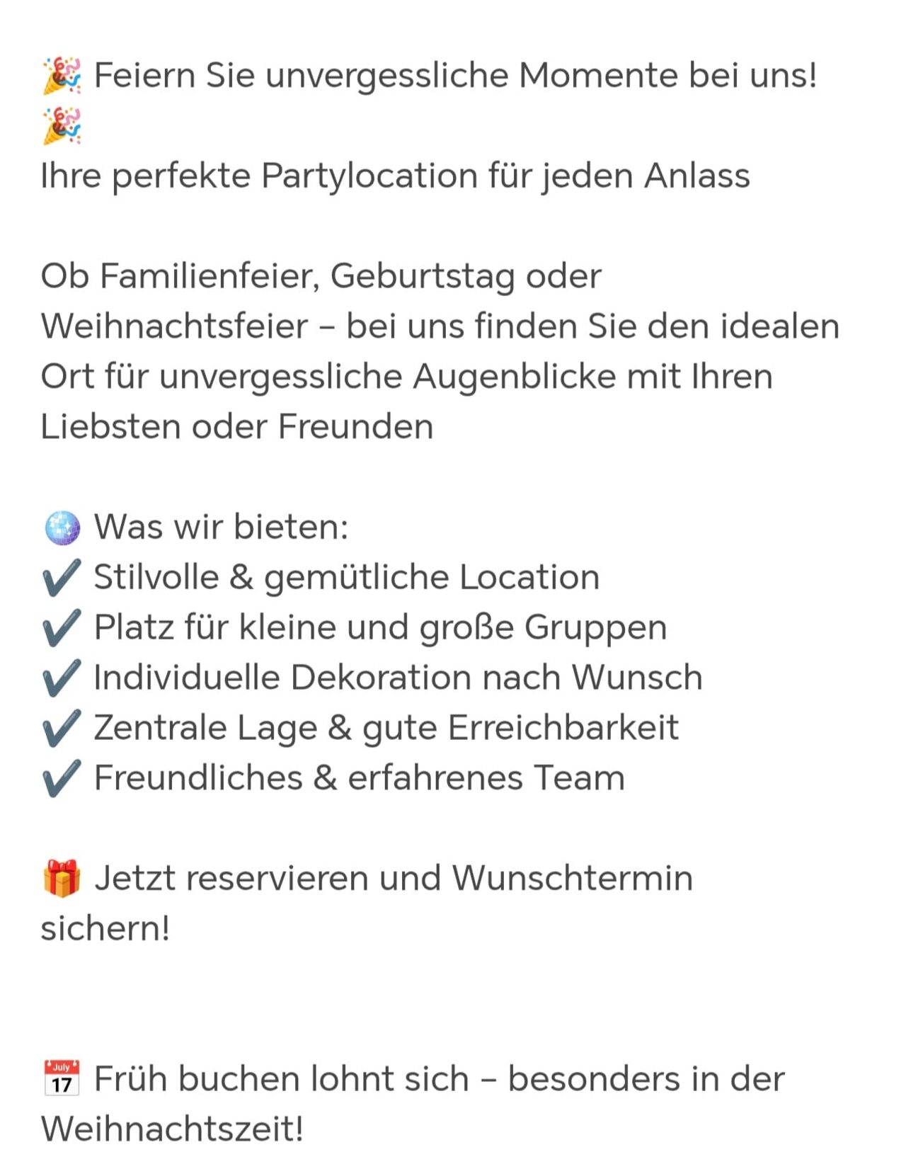 Unsere Angebote für Sie!