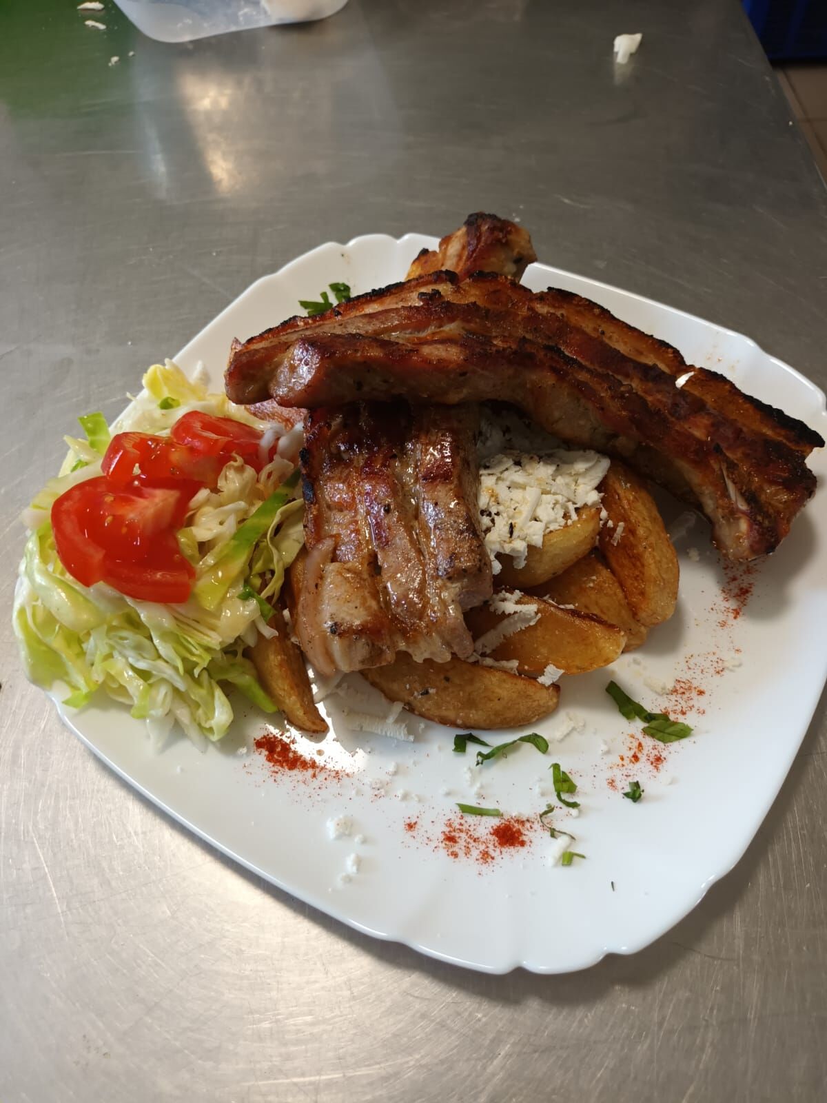 Meniu scăricică de porc