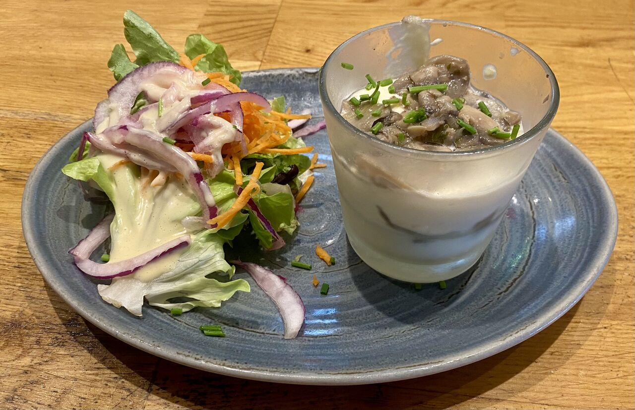 Tiramisu champignons et parmesan