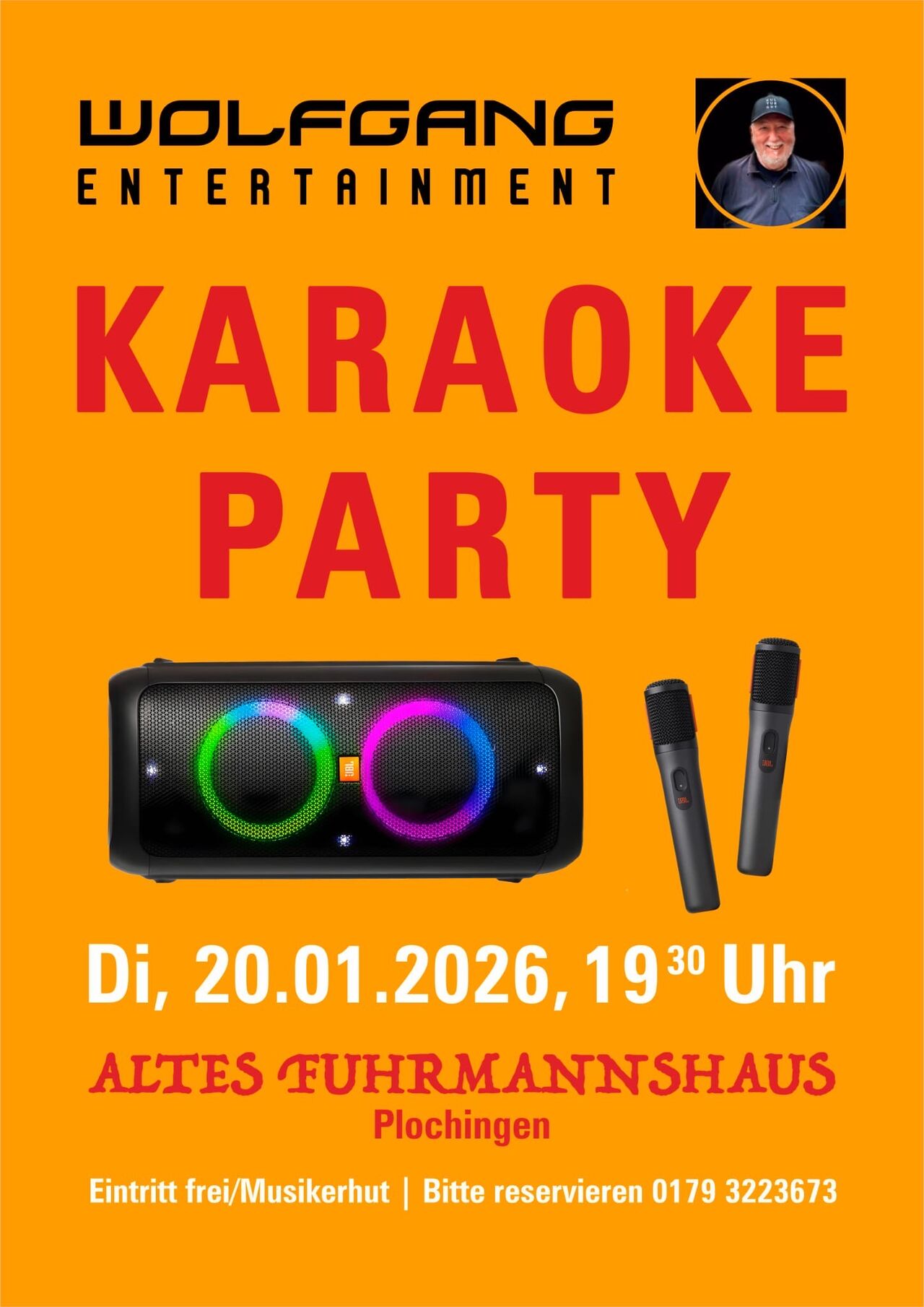 KARAOKE: Am 20.01.2026, Dienstag ab 19:30 Uhr