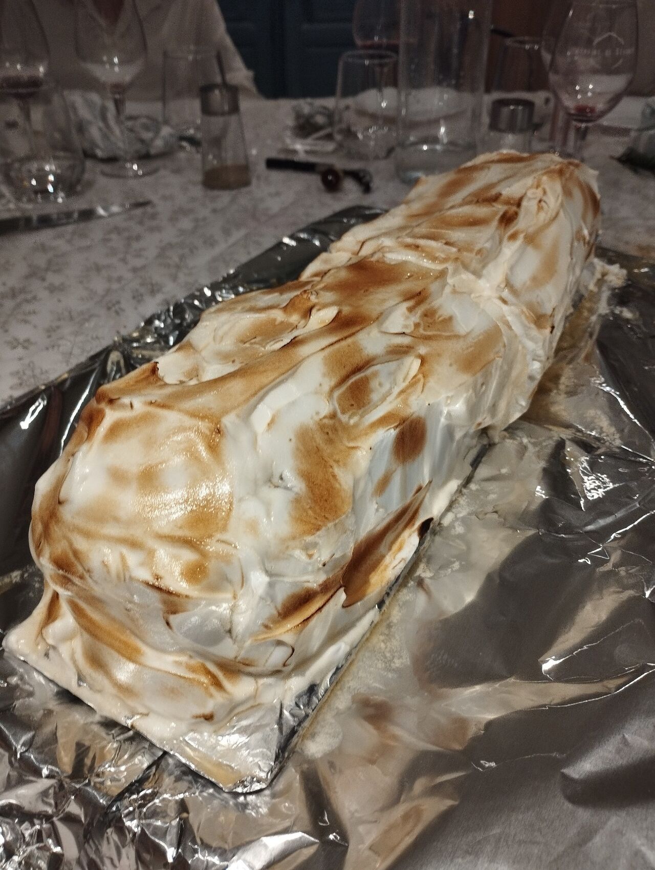 L'omelette norvégienne au nougat glacé 